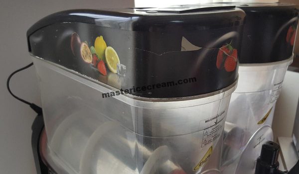 slush-machine-hosk-12x2-125tc111101-3 Гранітор для слашу Hosk 2х12л Вживаний - 125TC111101