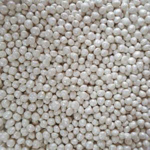 Посипка для морозива рисова перламутрова кругла d=2 мм Біла 500 г