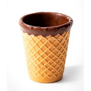 proni-chocup-maxi-sq Вафельный стаканчик Proni покрытый шоколадом 120 мл 36 шт (Италия)